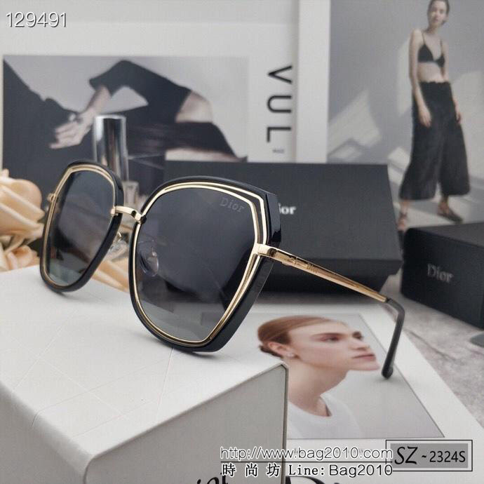 DIOR-迪奧 2019新款 太陽鏡 減輕強光負擔 遮擋有害光線防輻射 出行旅遊必備品 2324S  lly1459